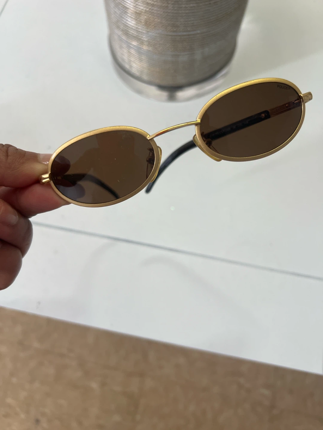 Police 2460 Oval Sunglasses