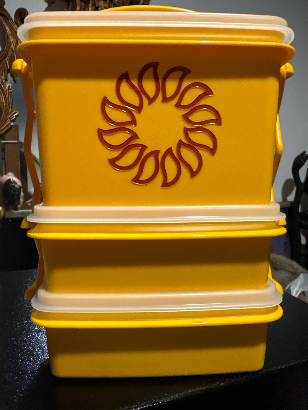 🏈 Vintage Tupperware Stackable Containers