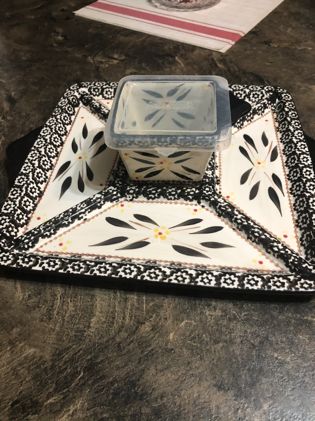 Temp-tations Serving Platter and Bowls