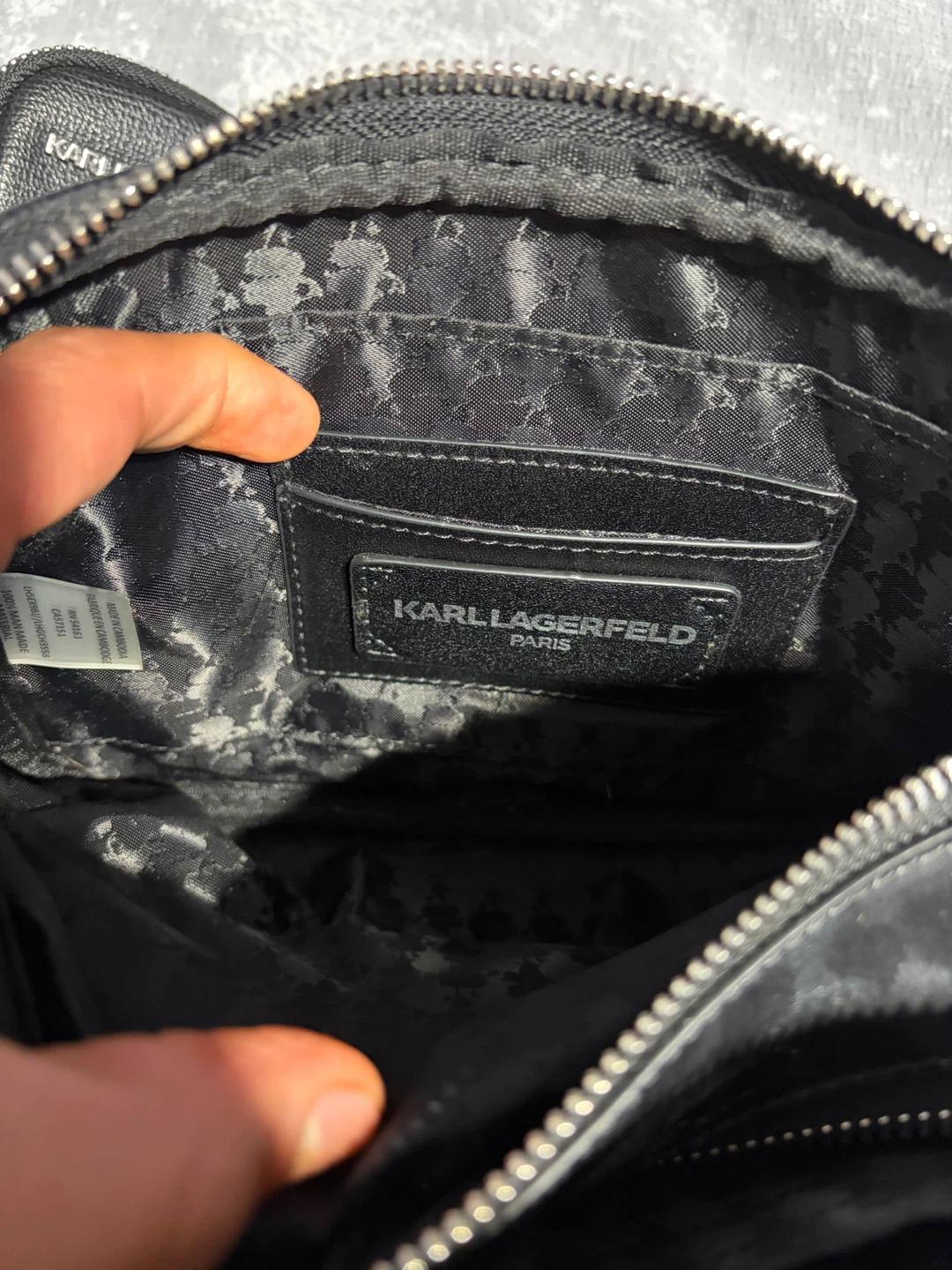 Karl Lagerfeld Crossbody Bag with Pouch - photo 3