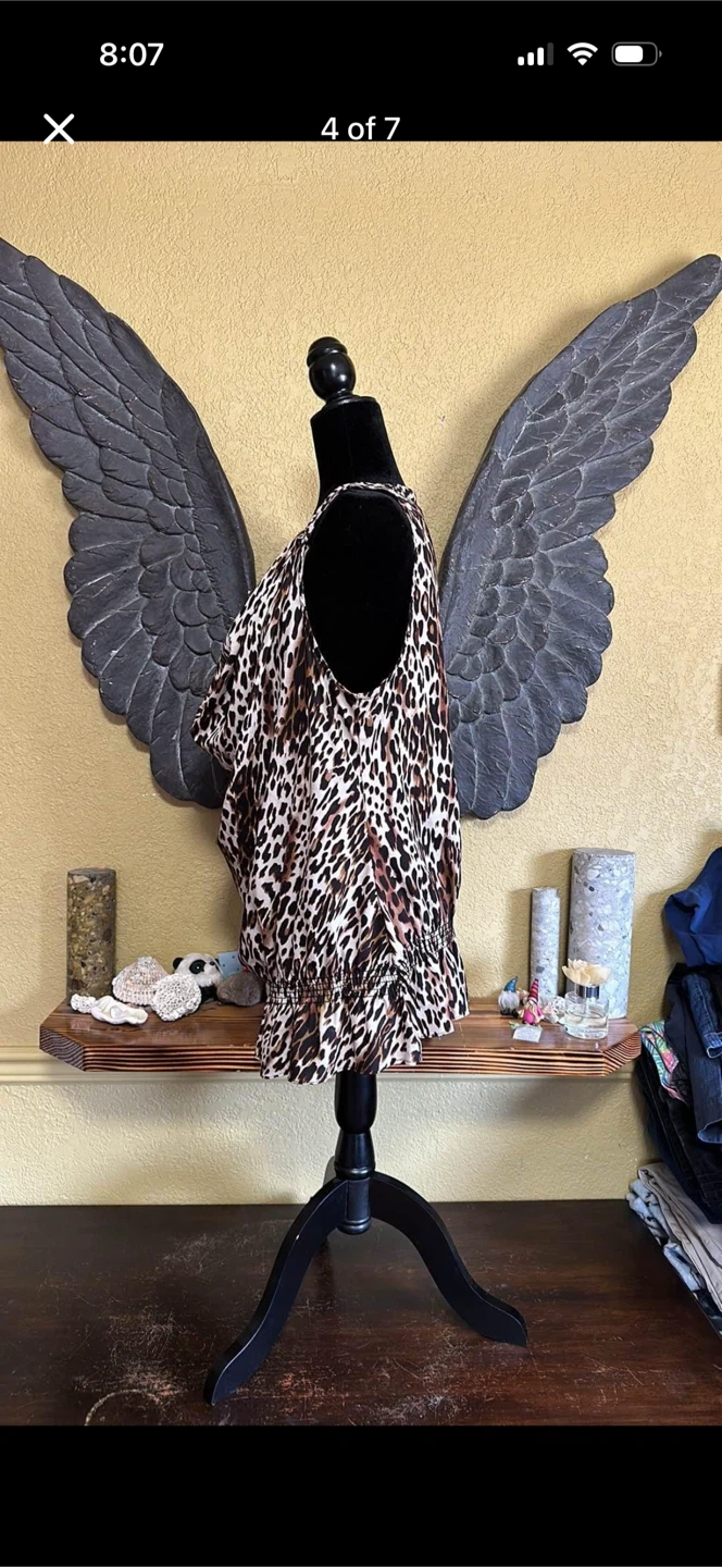 Milano Animal Print Tank Top - photo 4