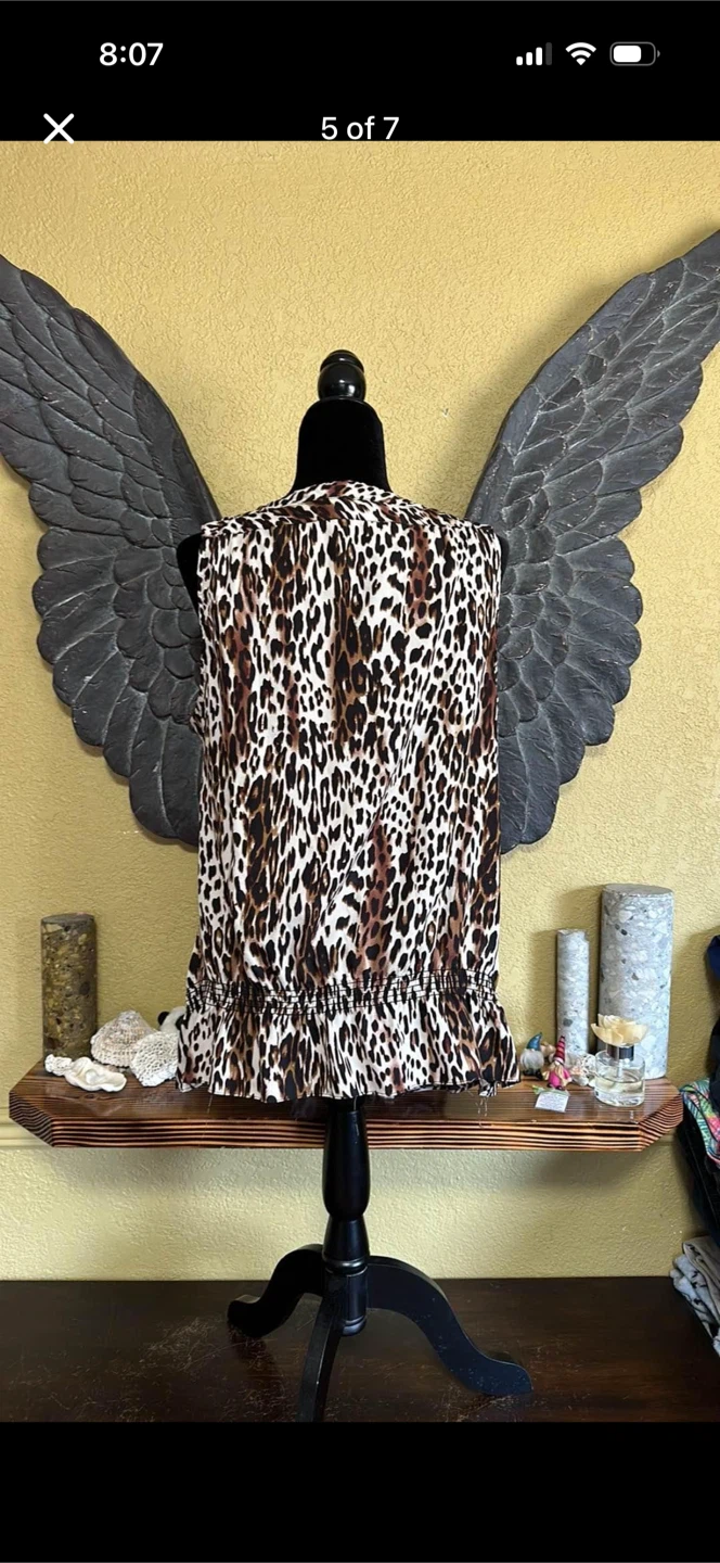 Milano Animal Print Tank Top - photo 5