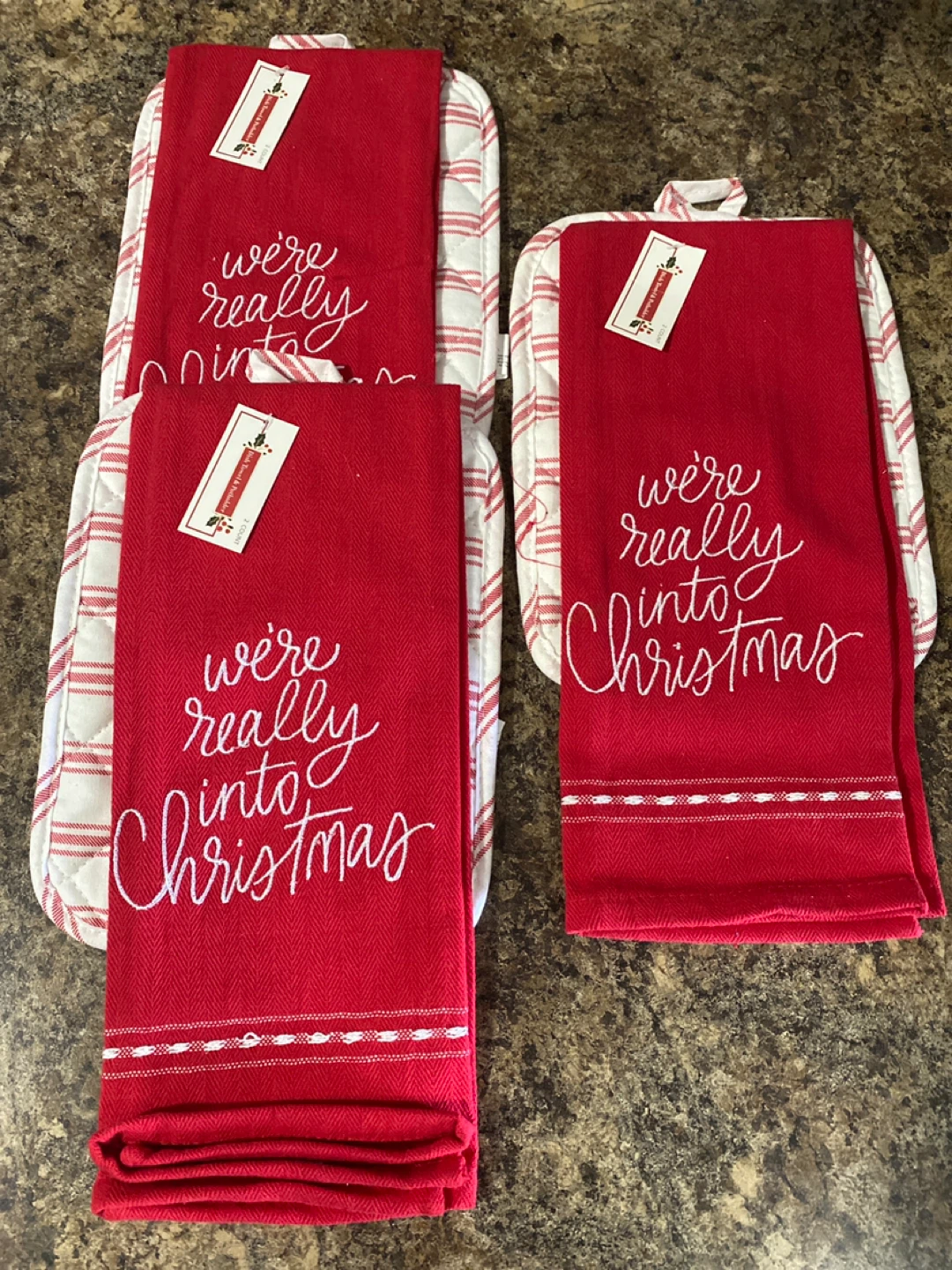 Kitchen towels pot holder 🏈