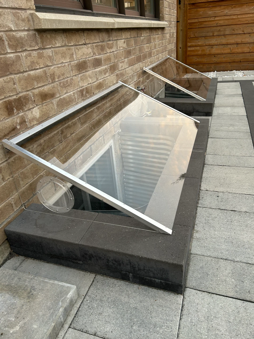 Basement window cover