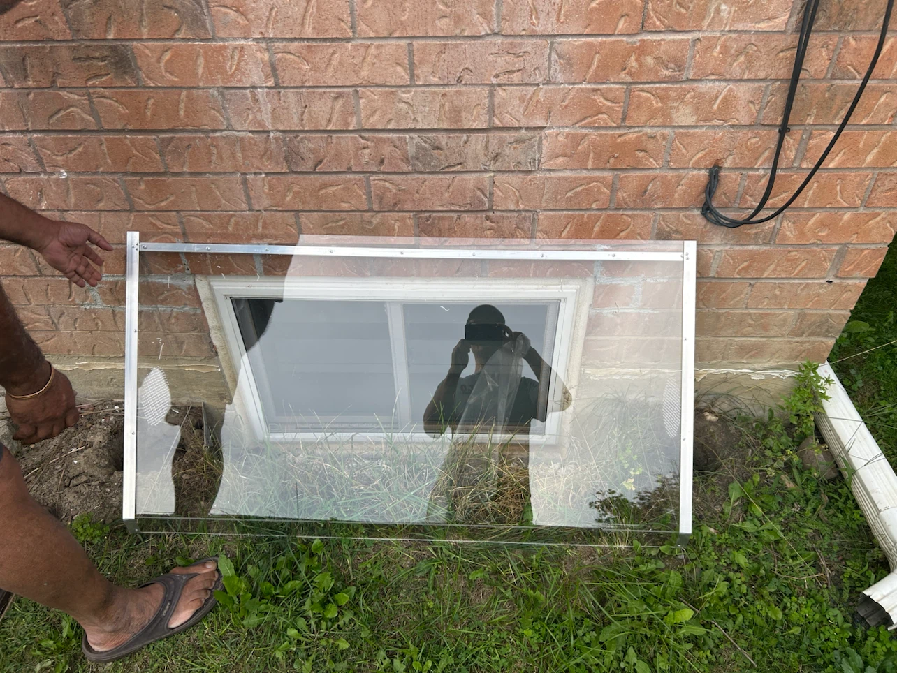 Basement window cover - photo 4