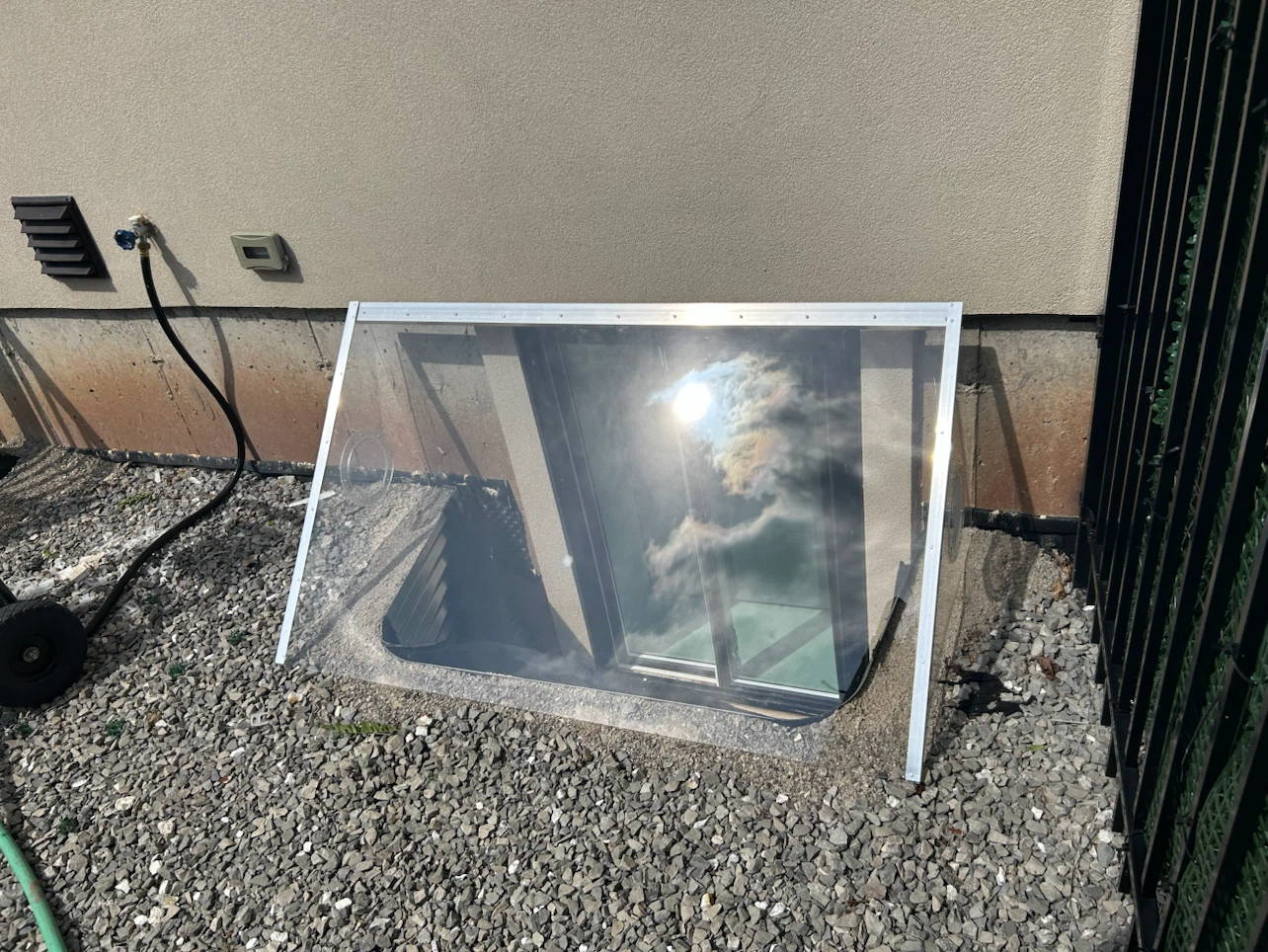Basement window cover - photo 5