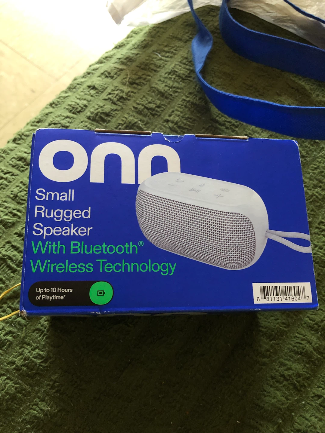 🏈 ONN, Sm.Rugged Bluetooth Spker 🏈