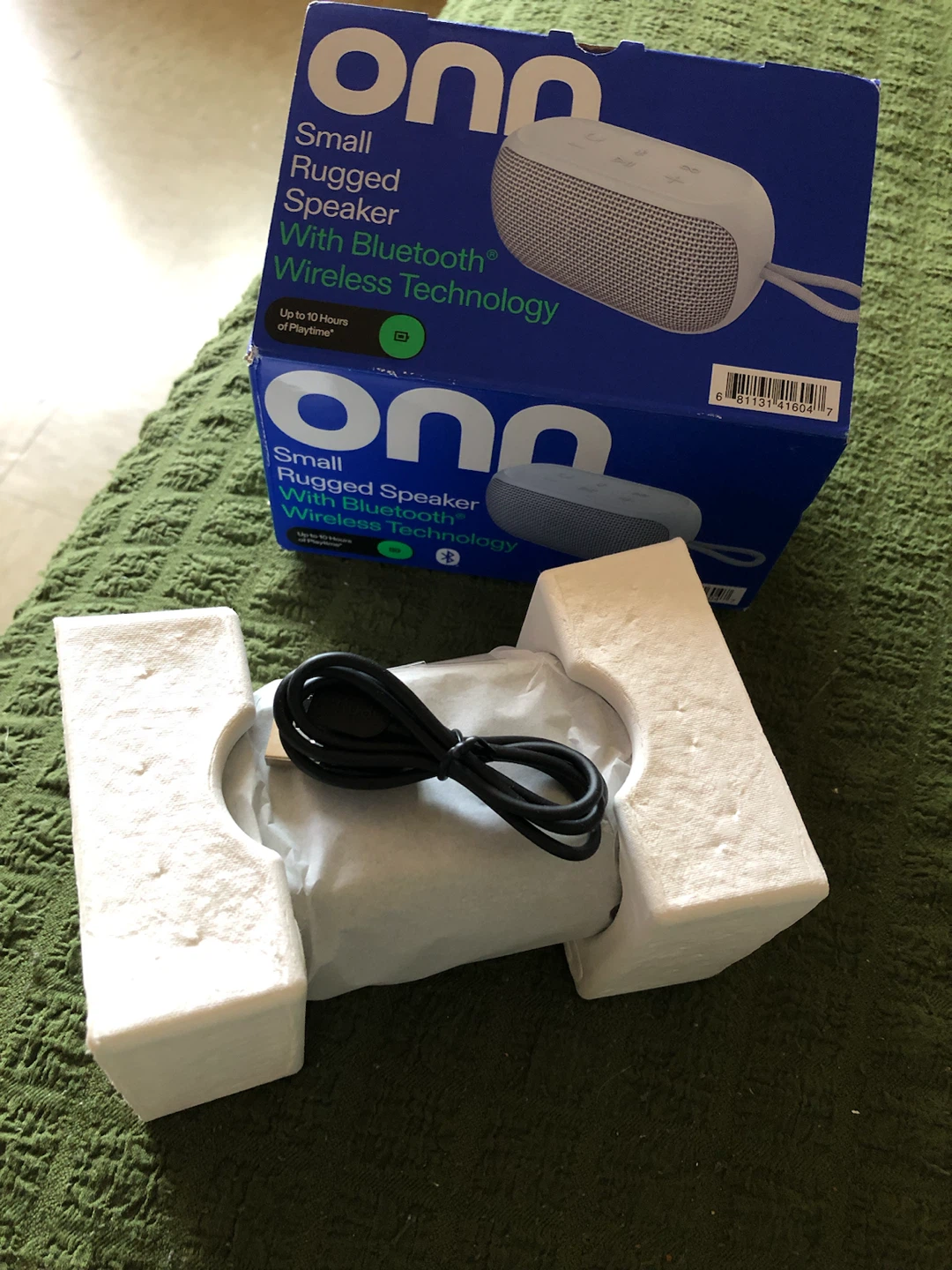 🏈 ONN, Sm.Rugged Bluetooth Spker 🏈 - photo 4