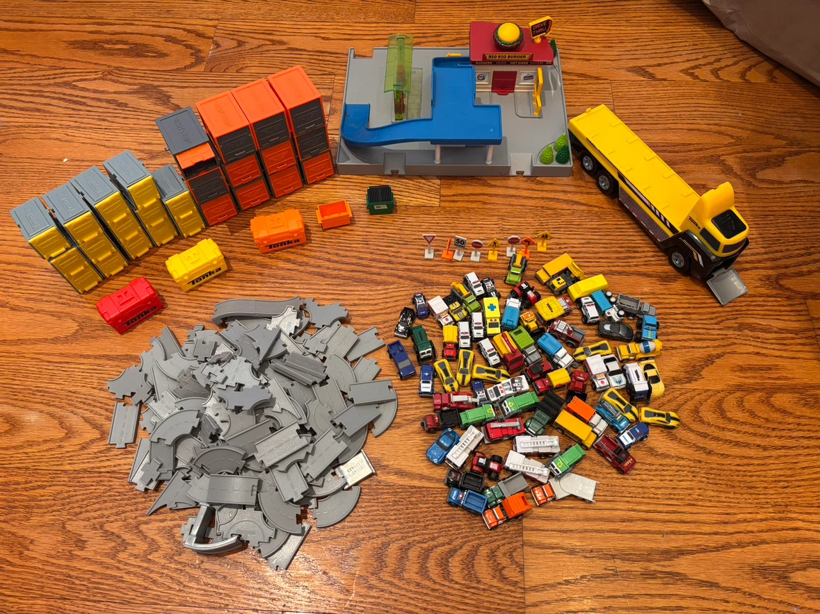 Tonka & Driven Micro Machines City Play Set