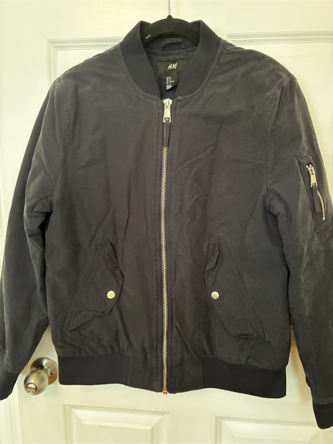 Black Bomber Jacket