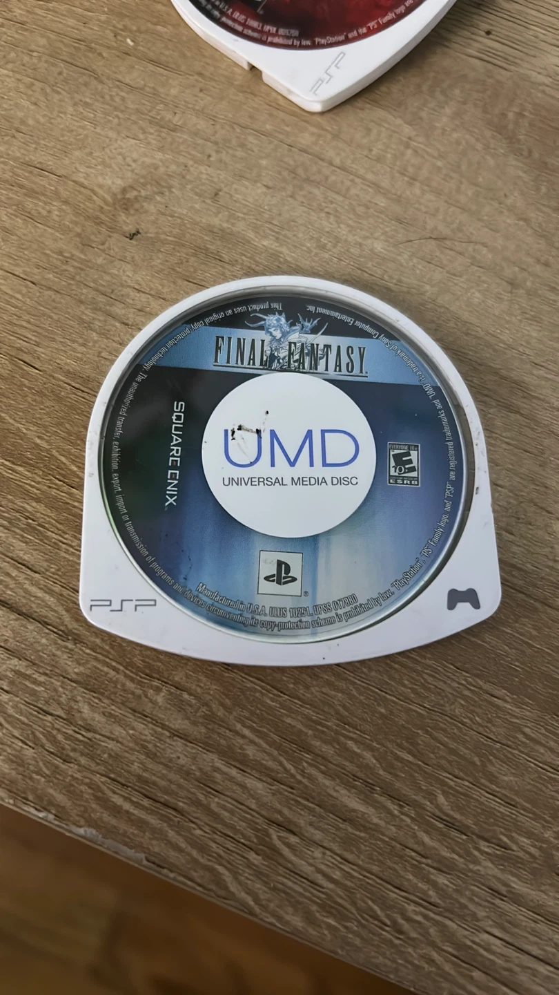 Final Fantasy PSP UMD