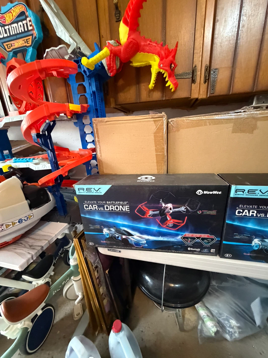 WowWee R.E.V. Car vs. Drone Robotic Enhanced Vehicle