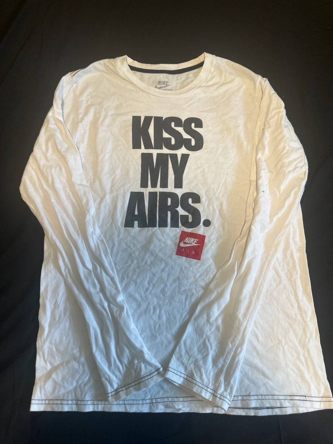 Nike Kiss My Airs Long Sleeve Shirt XL