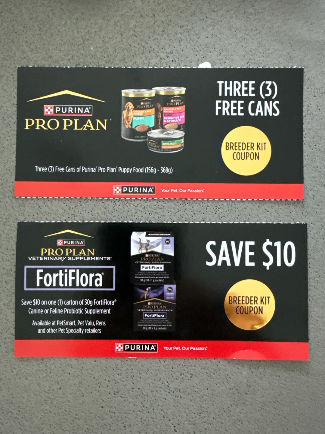 Purina Pro Plan Breeder Kit Coupons