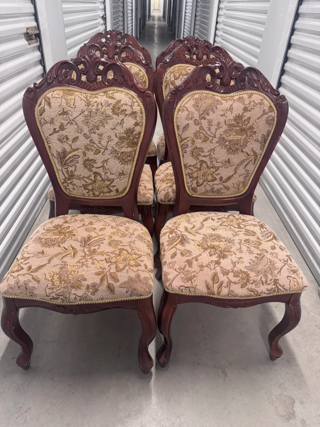 Set of 6 Victorian-style Dining Chairs - photo 2