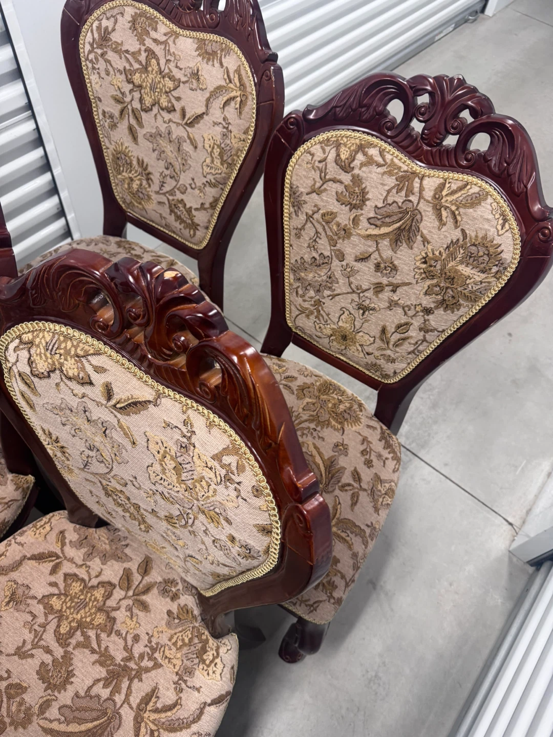 Set of 6 Victorian-style Dining Chairs - photo 4