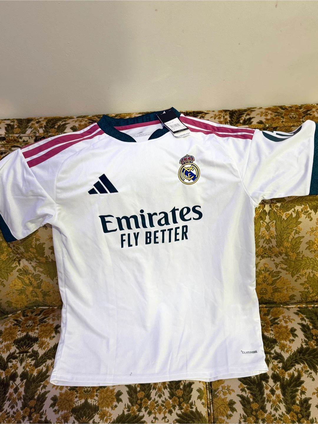 Adidas Real Madrid Mbappé Jersey Size Small