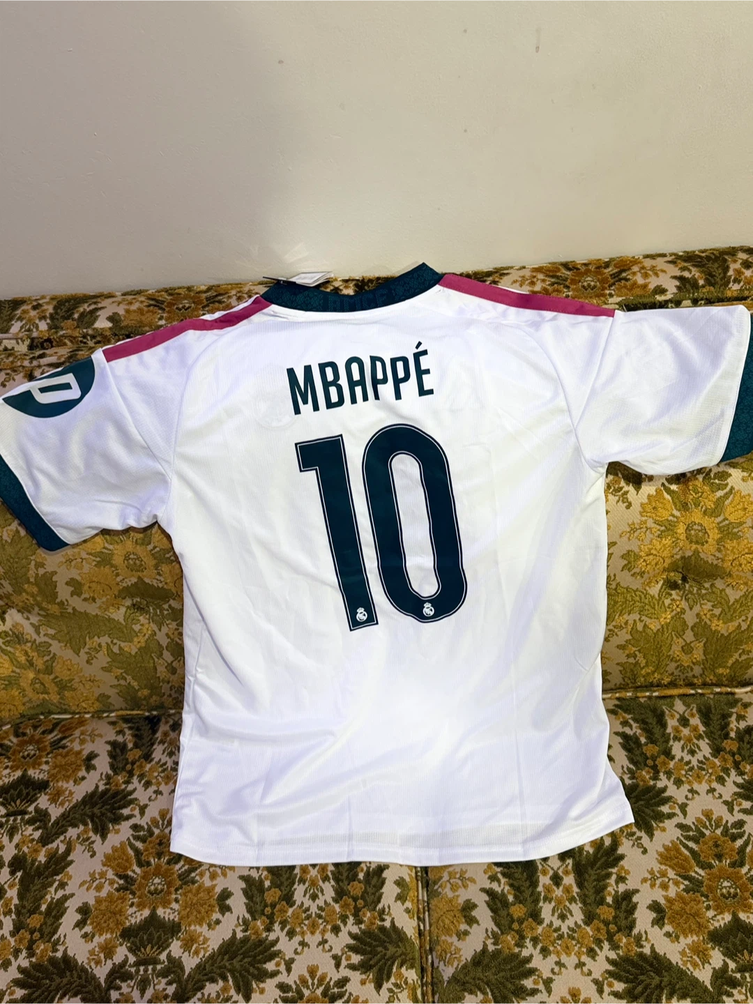 Adidas Real Madrid Mbappé Jersey Size Small - photo 2