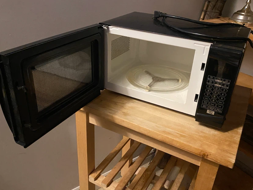 Microwave & Microwave Stand/Kitchen Cart - photo 2
