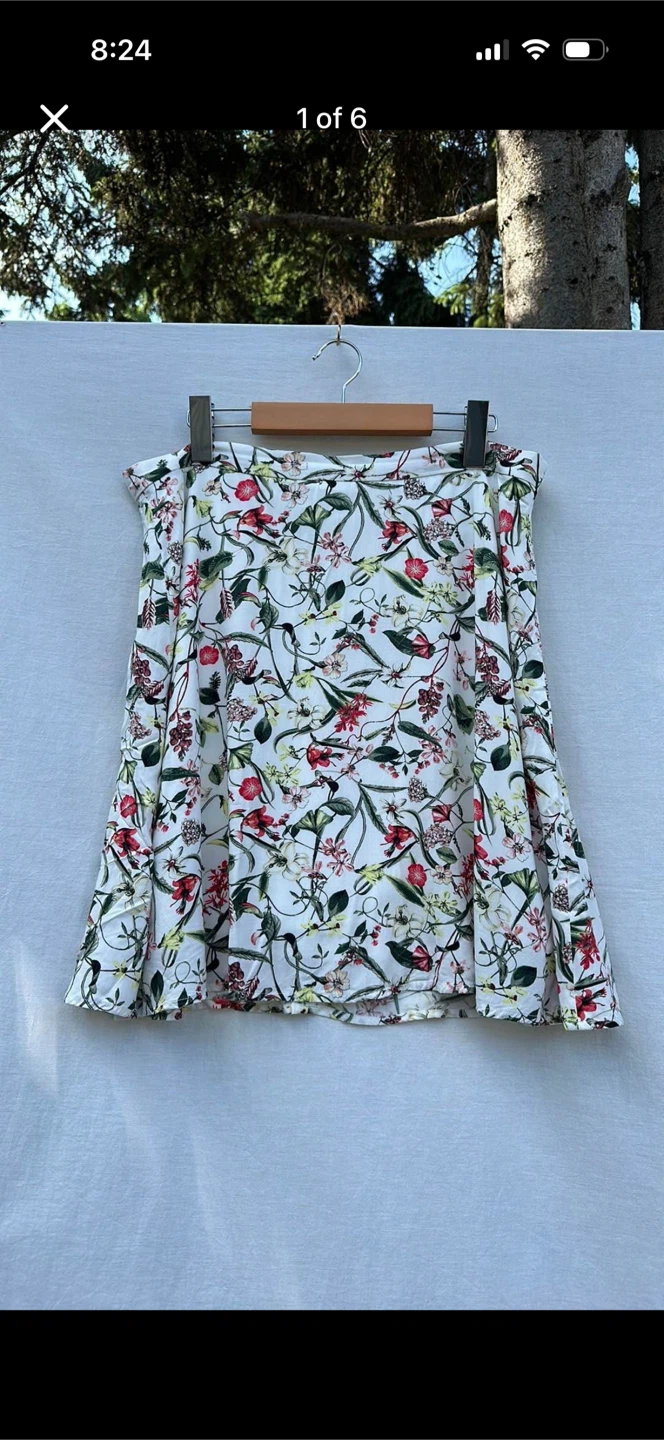 Reitmans Floral Skirt