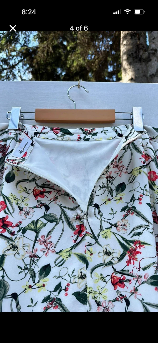 Reitmans Floral Skirt - photo 4