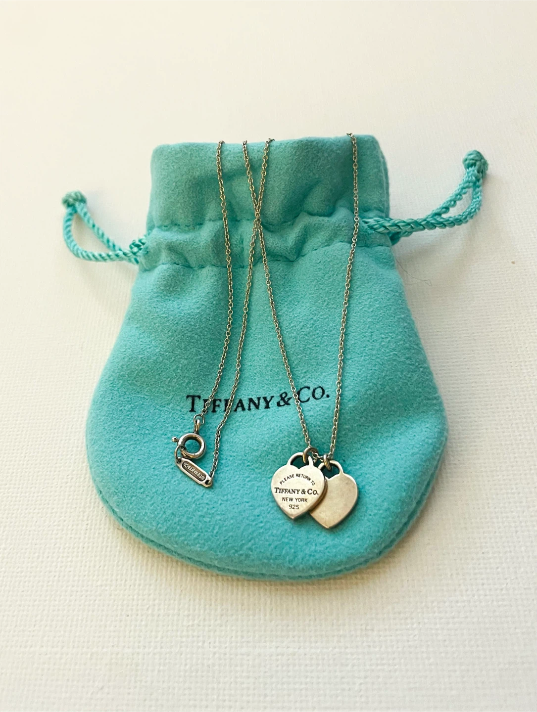 Tiffany & Co. Sterling Silver Heart Tag Necklace - photo 2