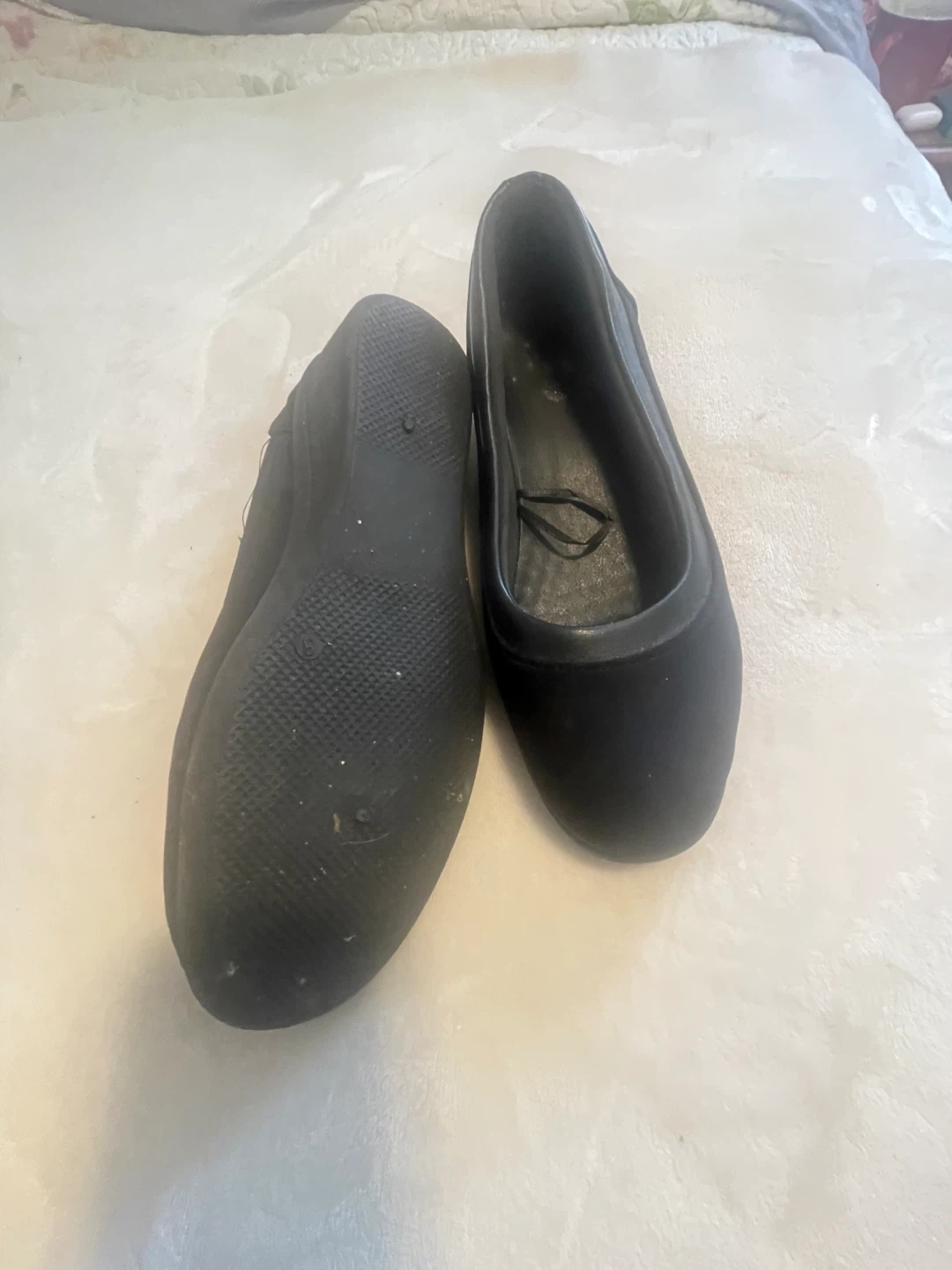 Black Women's Wedge Shoes Size 8 - photo 3
