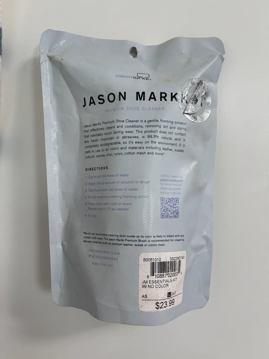 Jason Markk Essential Shoe Cleaning Kit - photo 2
