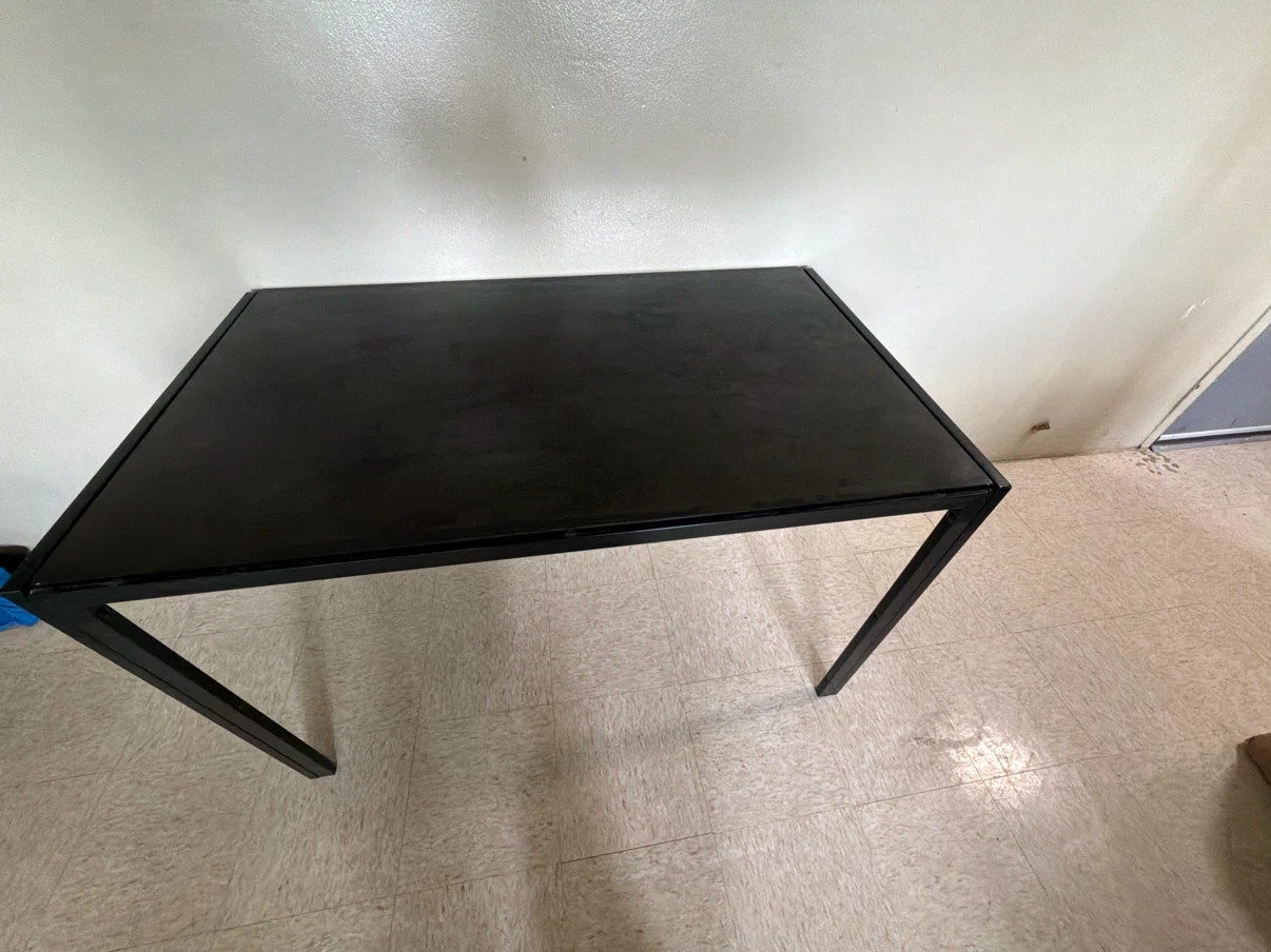 Black Metal Desk - photo 4