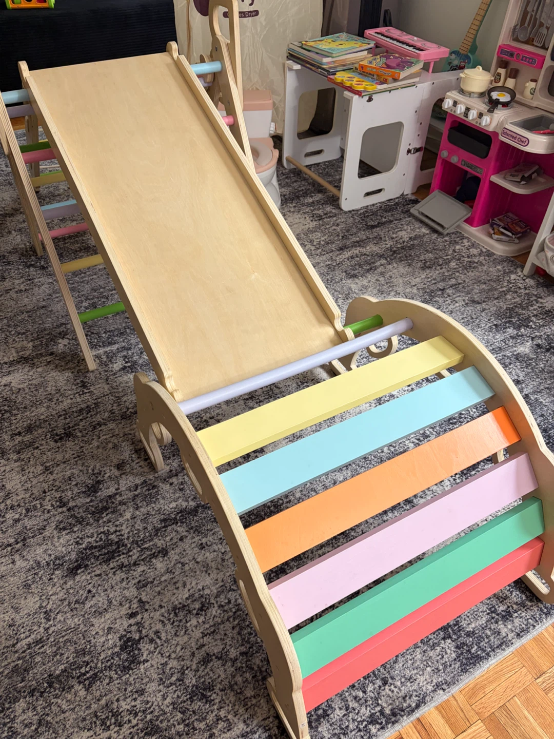 BlueWood Kids Climbing Triangle and Arch Set - photo 2