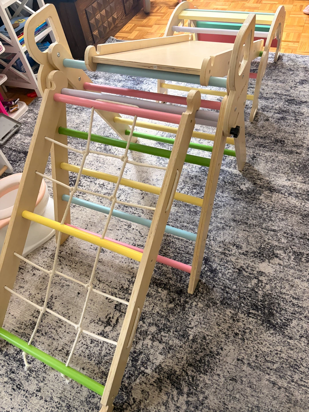 BlueWood Kids Climbing Triangle and Arch Set - photo 3