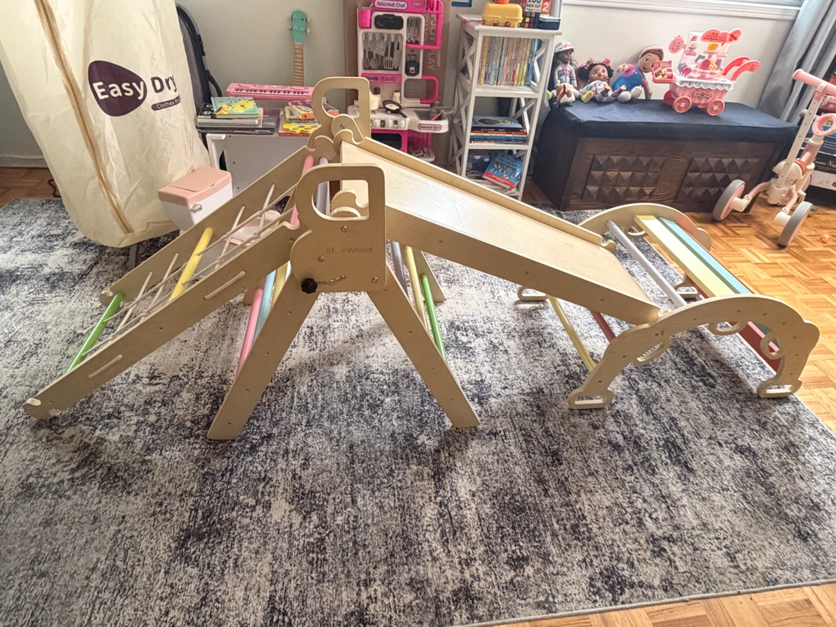 BlueWood Kids Climbing Triangle and Arch Set - photo 4