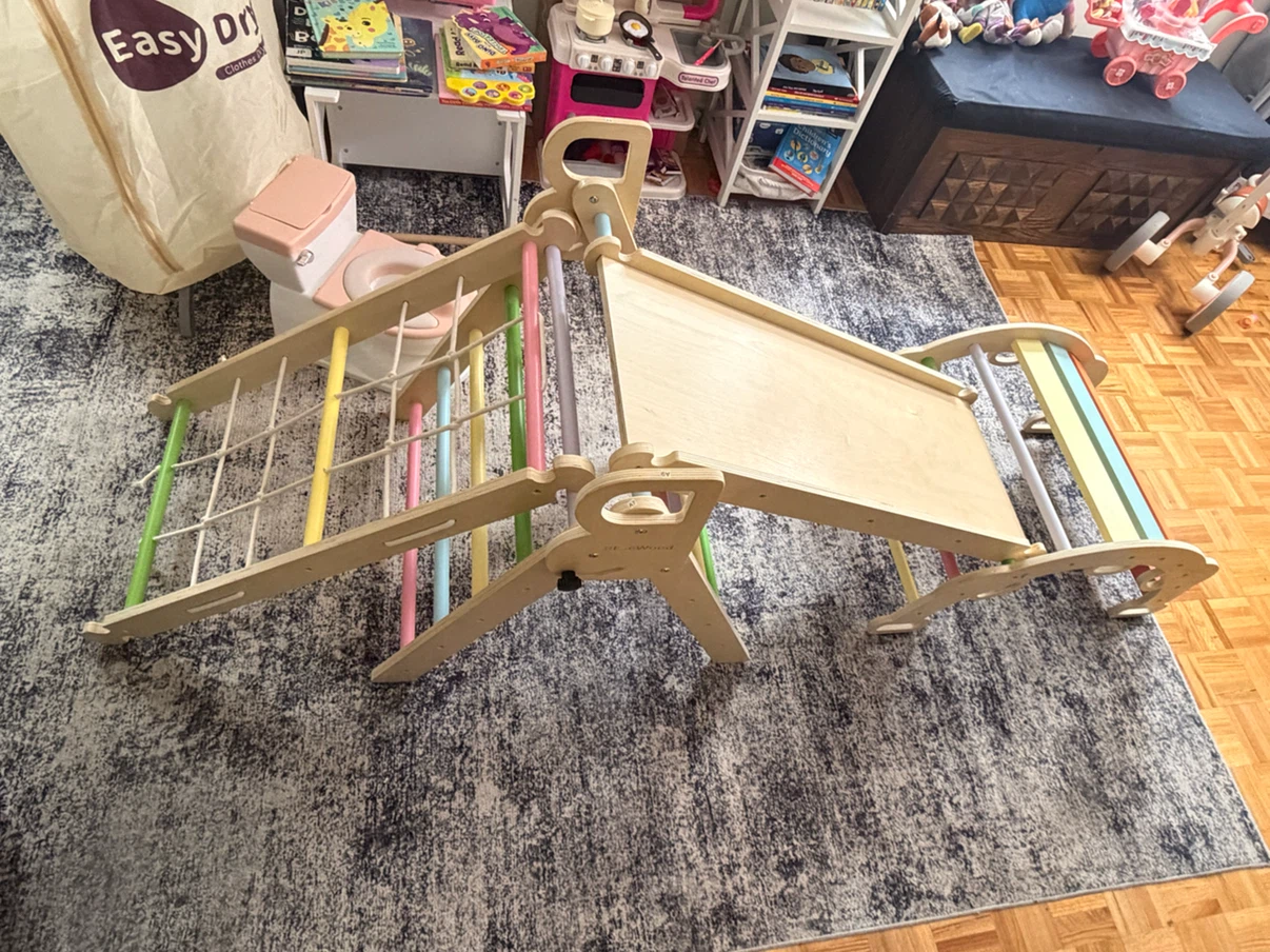 BlueWood Kids Climbing Triangle and Arch Set - photo 5