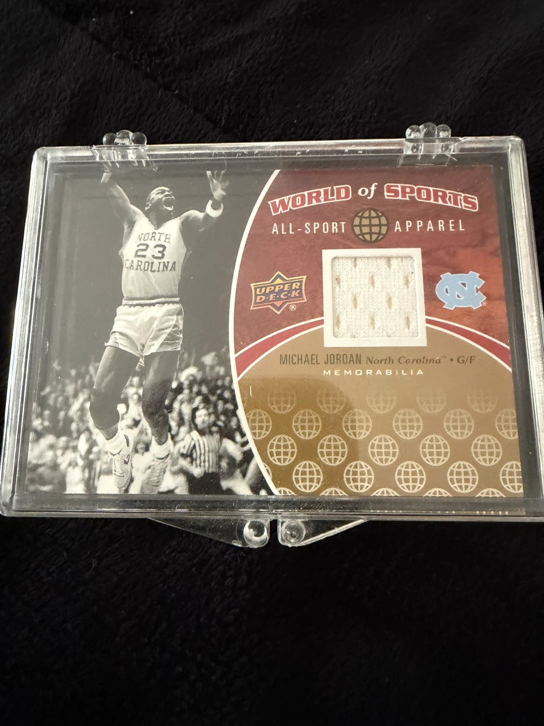 2010 Upper Deck Michael Jordan Jersey Memorabilia Card