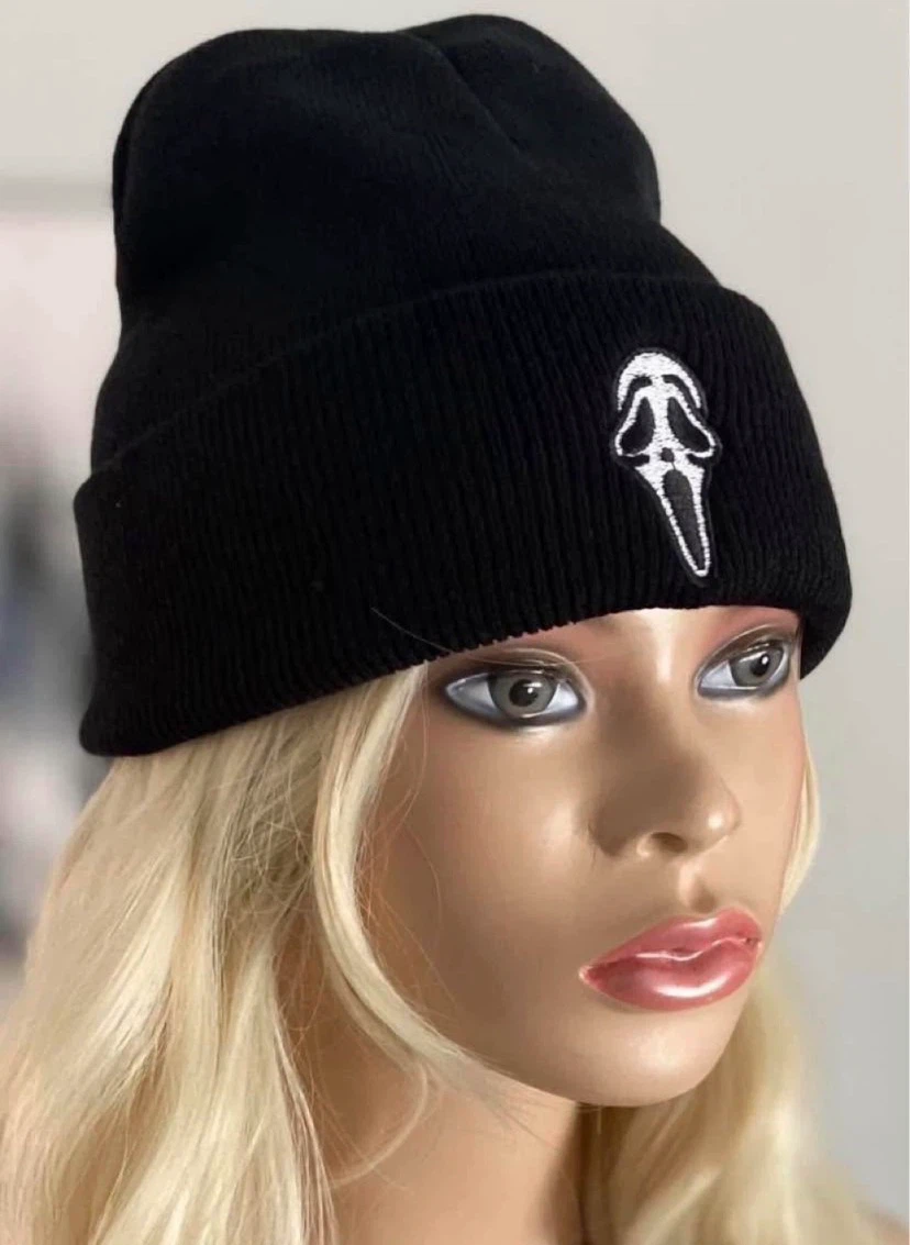 🏈 NEW Scream Ghostface Unisex Beanie Hat - photo 5