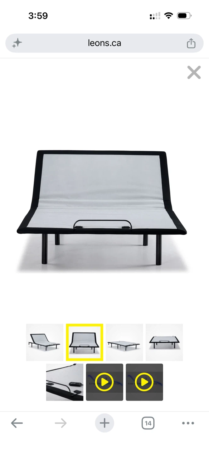 Leon's L2 Adjustable Bed Base - photo 2