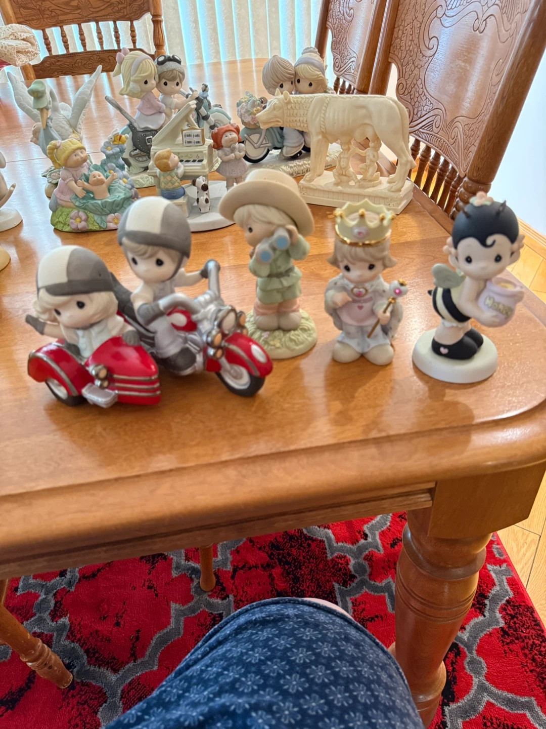12 Precious Moments, 1 Pinocchio, 1 Romulus & Remus Figurine - photo 3