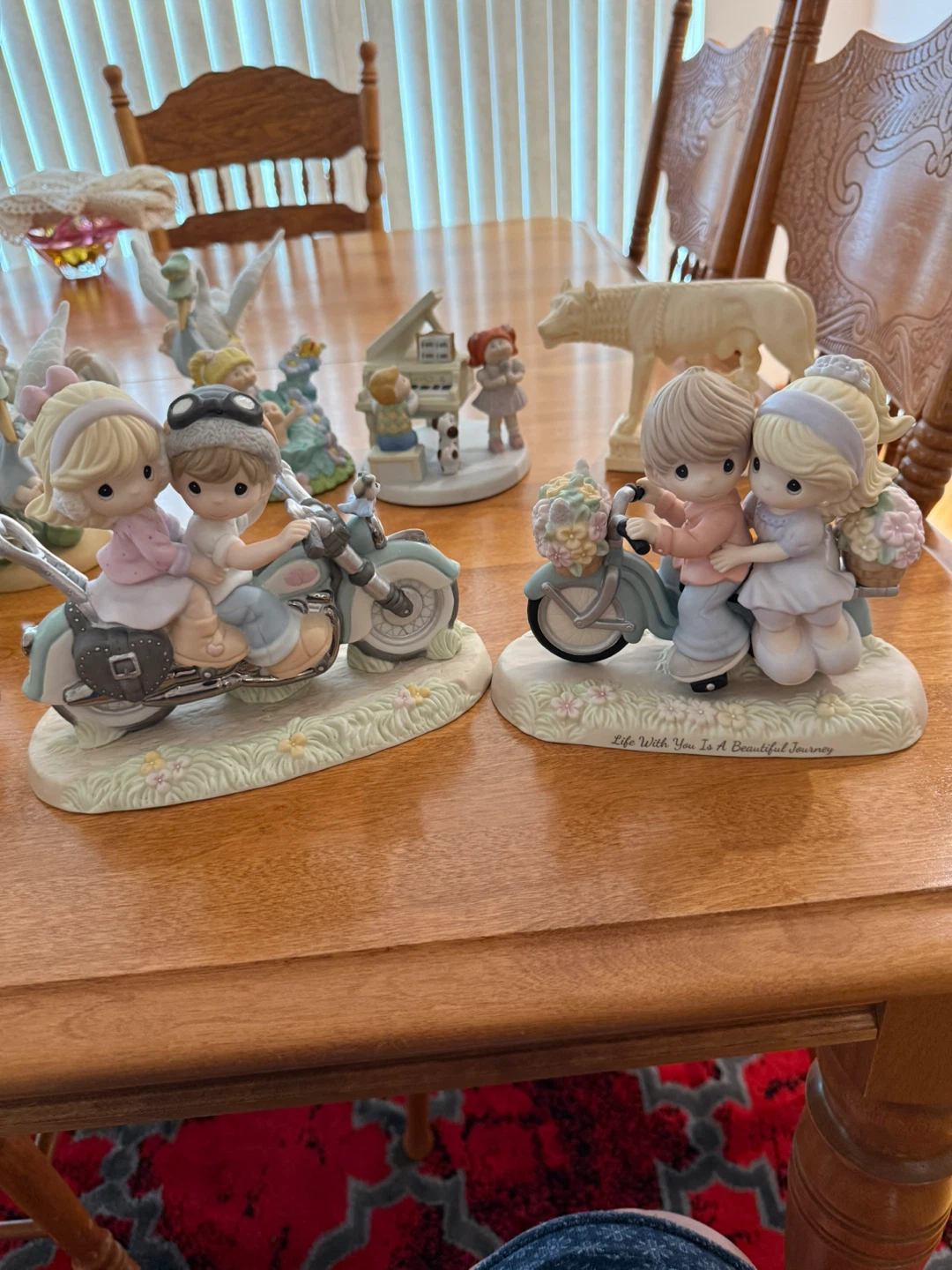 12 Precious Moments, 1 Pinocchio, 1 Romulus & Remus Figurine - photo 5