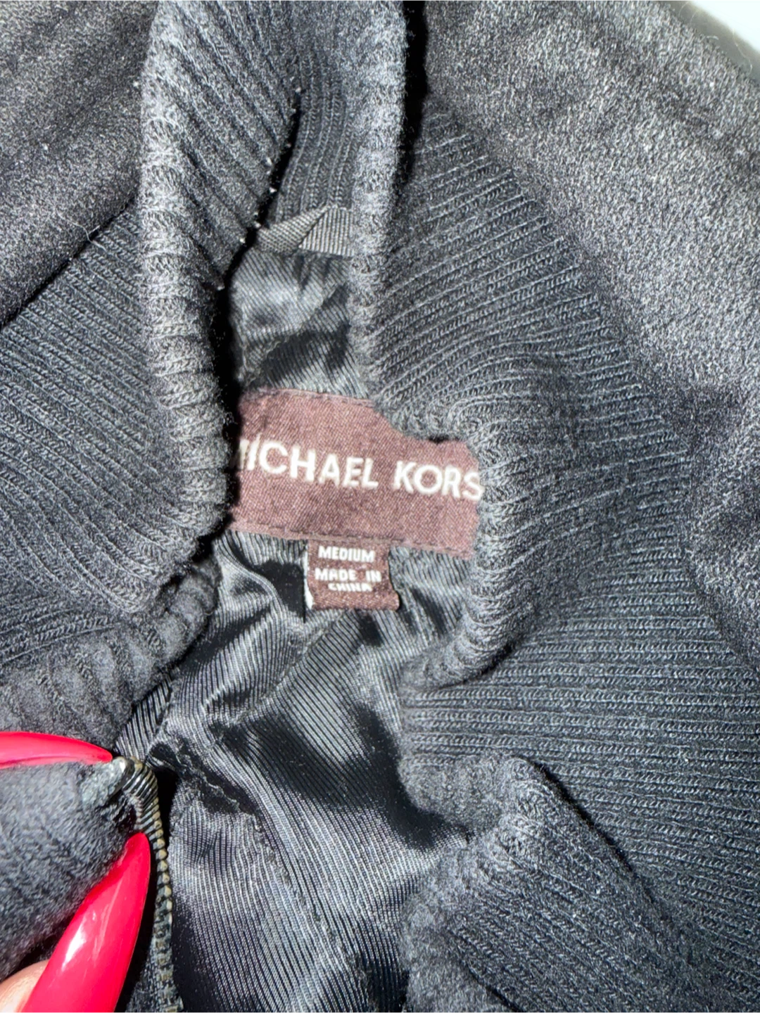 Michael Kors Black Wool Blend Jacket - photo 2