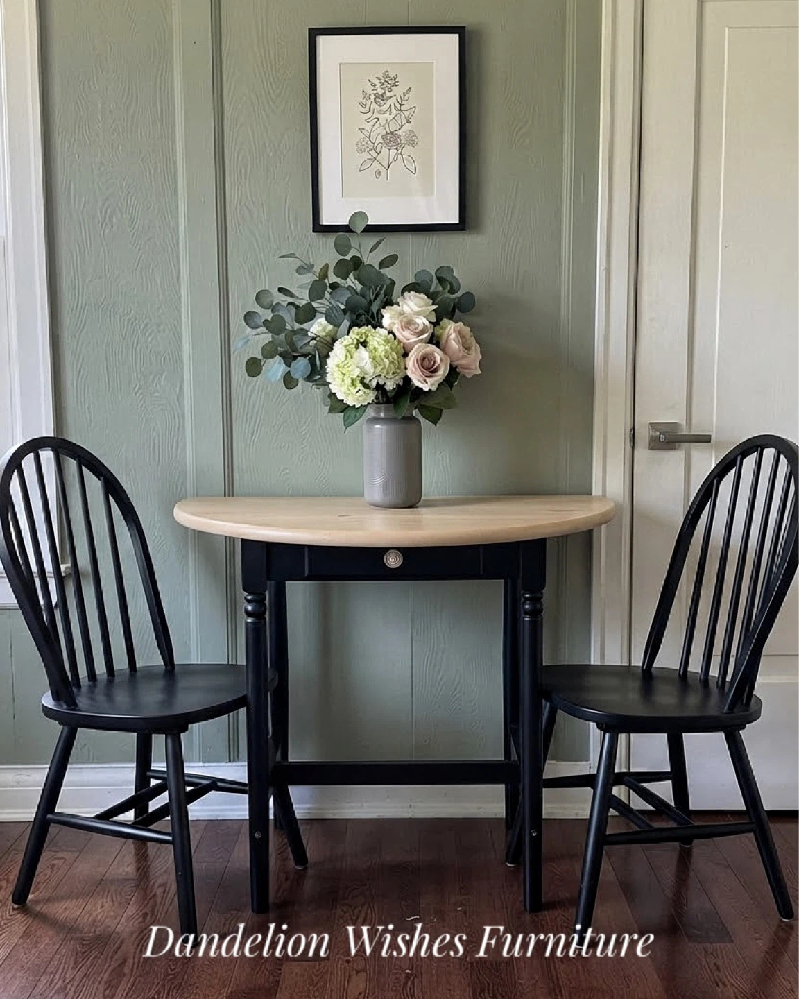 🌿 Refinished Solid Pine Dining Table - photo 2