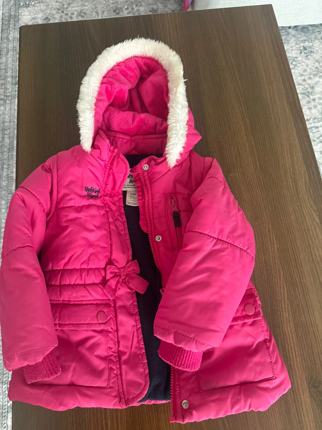 OshKosh Toddler Girls Jacket, 24M - photo 2