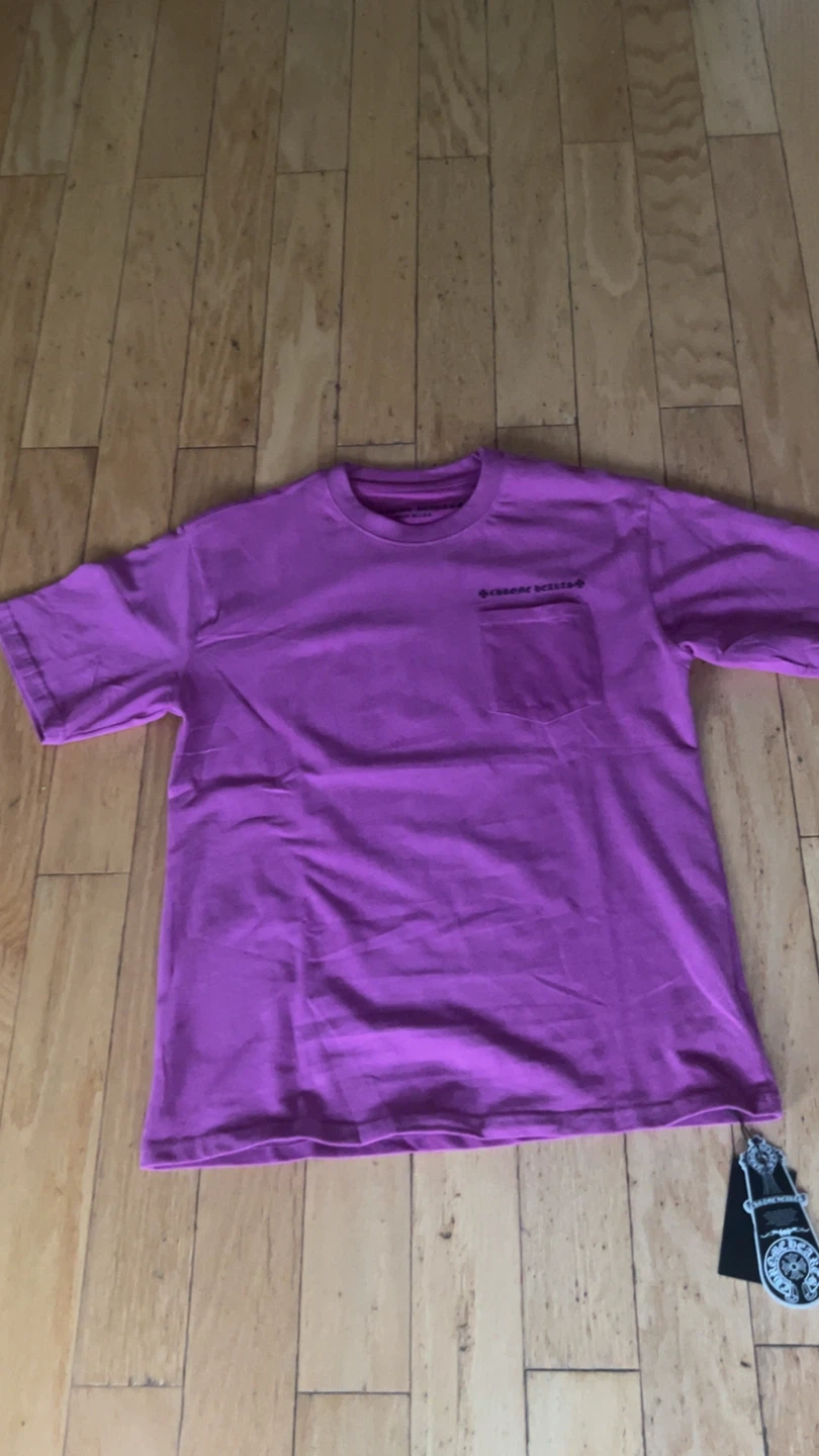 Chrome Hearts Purple Pocket T-Shirt