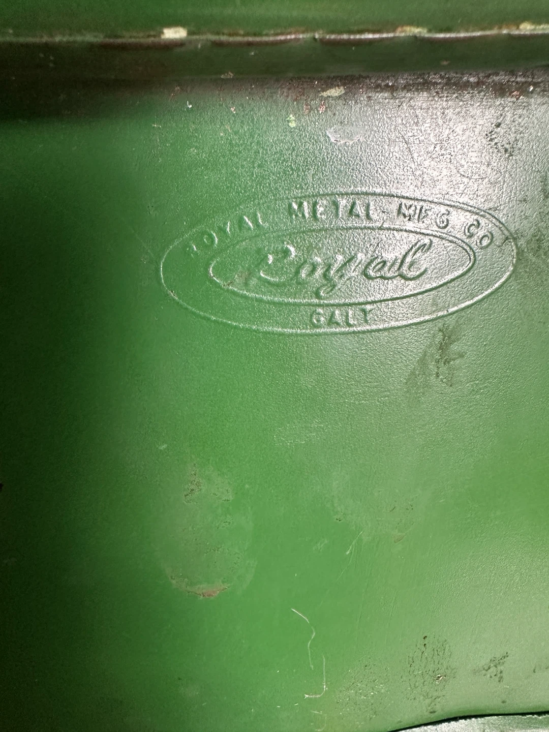 VINTAGE INDUSTRIAL STEEL ROYAL FACTORY CHAIR DINING DESK SIDE - photo 2