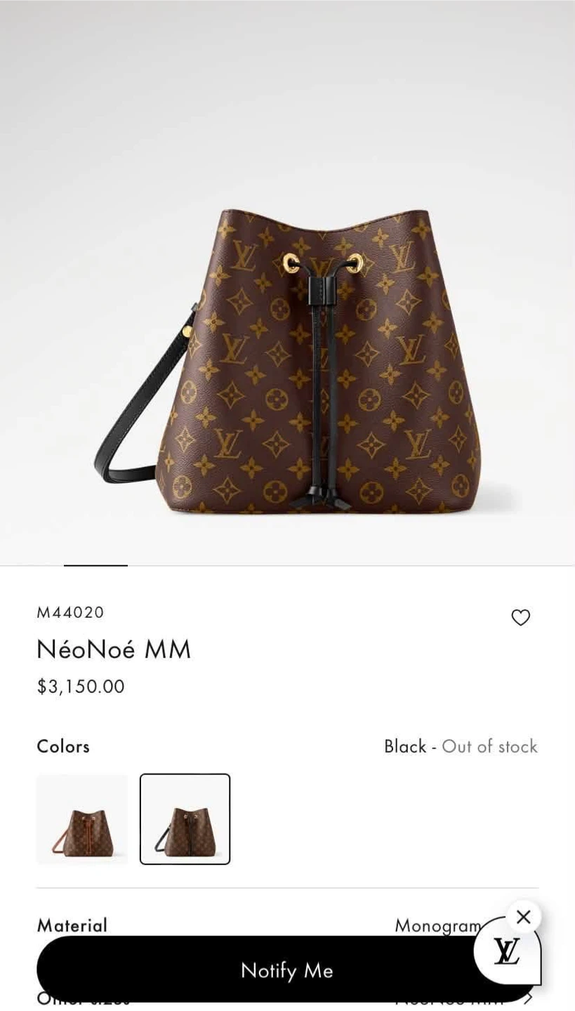 Louis Vuitton NeoNoe MM Bag - photo 5