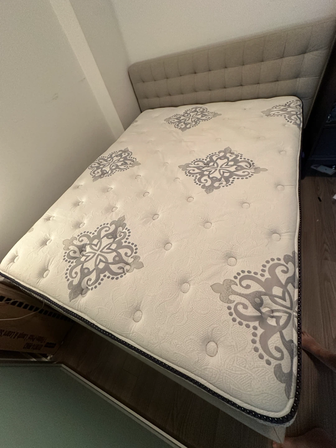 FREE Queen Mattress w/new box spring