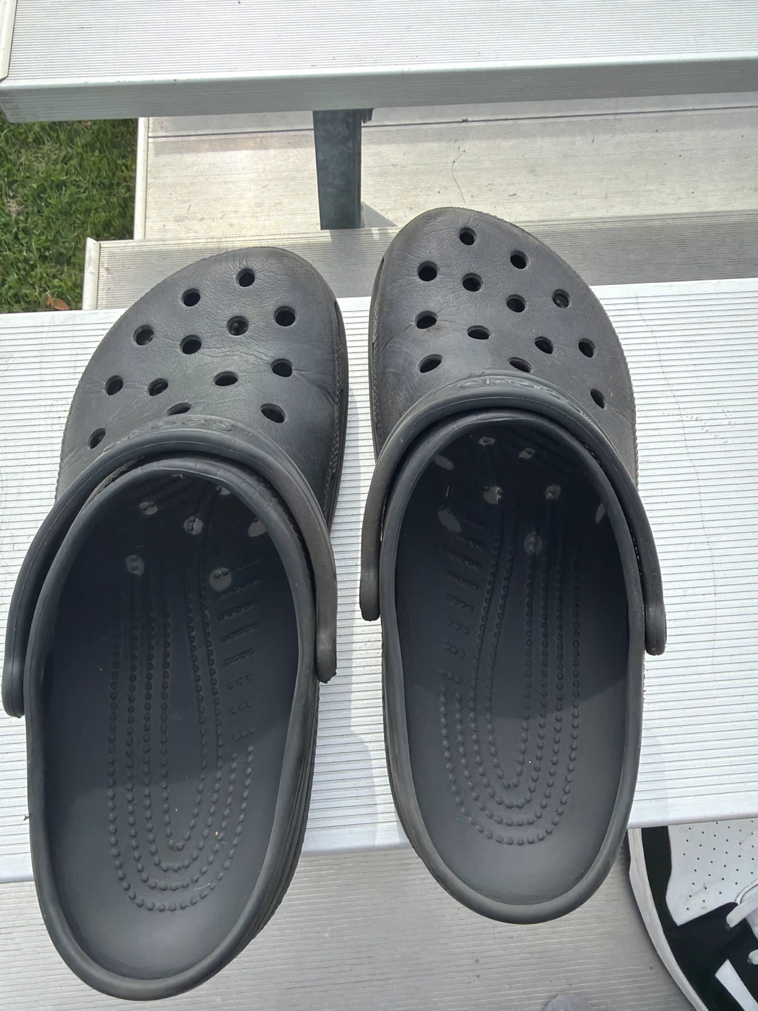 Black crocs
