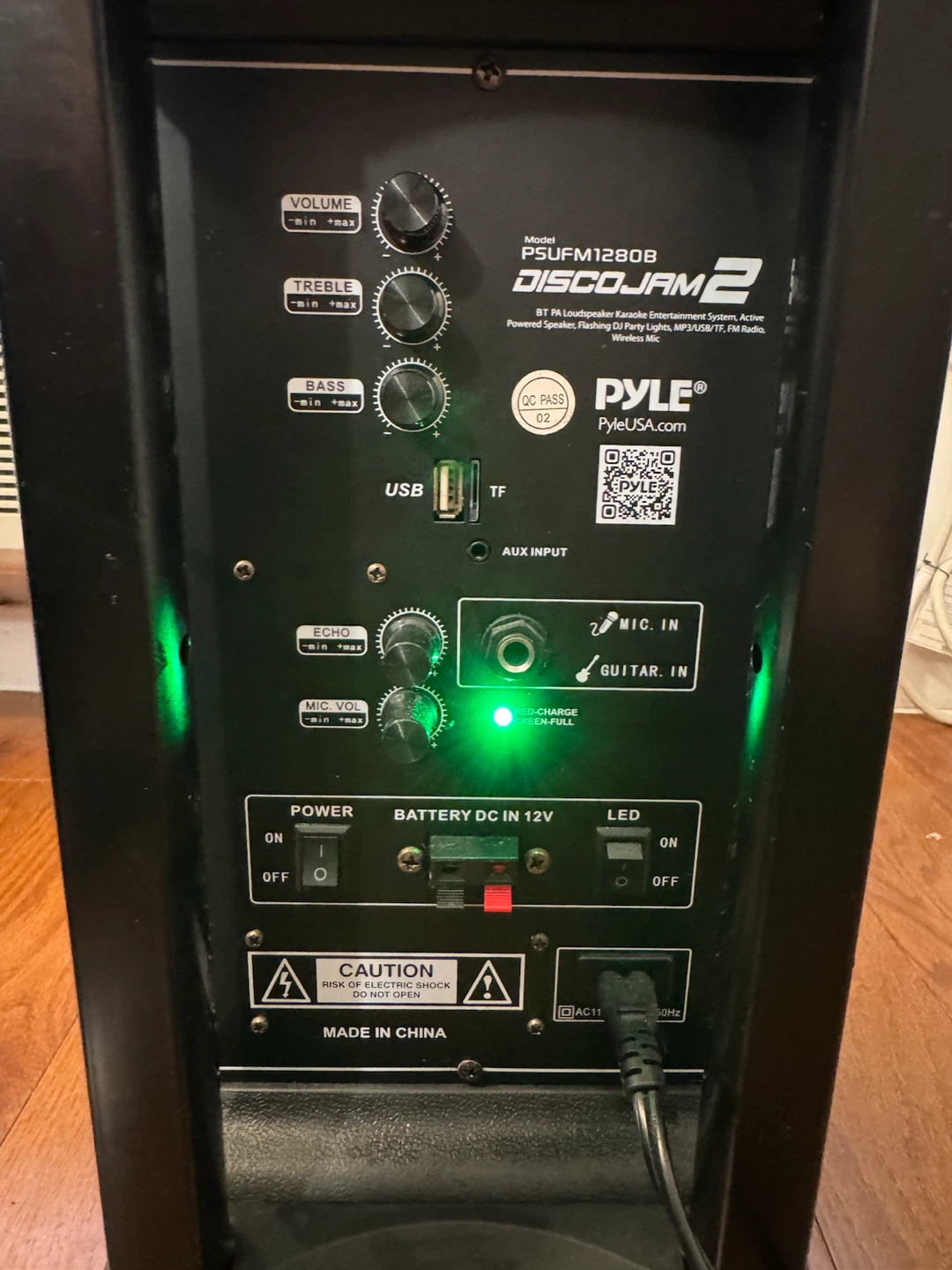 Pyle DiscoJam 2 Bluetooth PA Speaker - photo 4