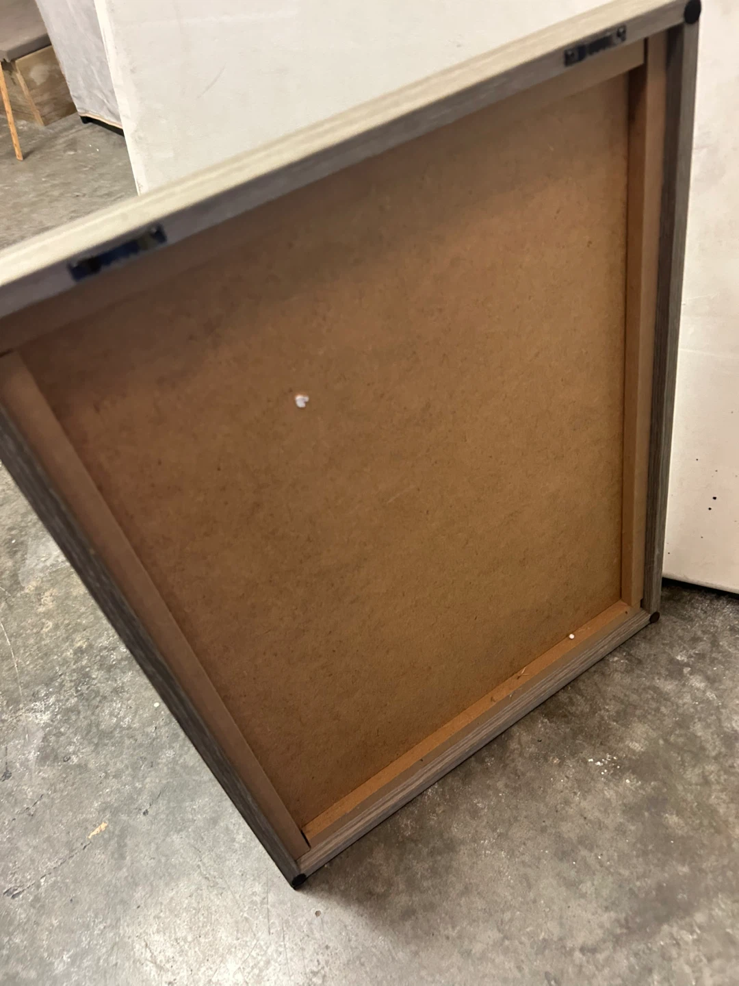 Grey Framed Letter Board with White Letters - photo 3
