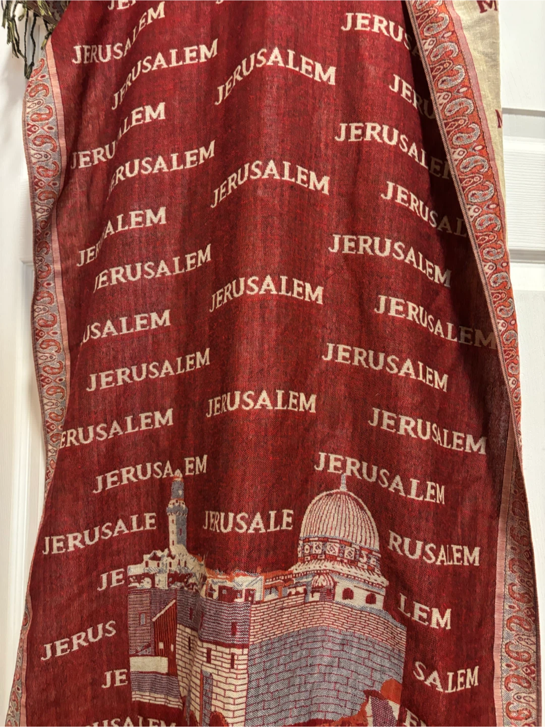 Jerusalem Pattern 100% cashmere - photo 3