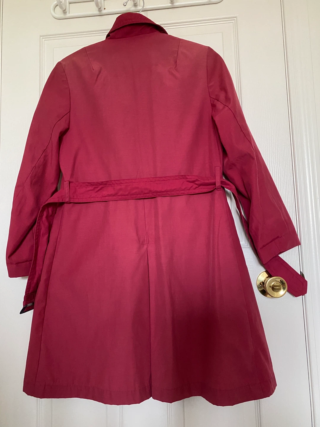 🥕 Red Trench Coat - photo 3